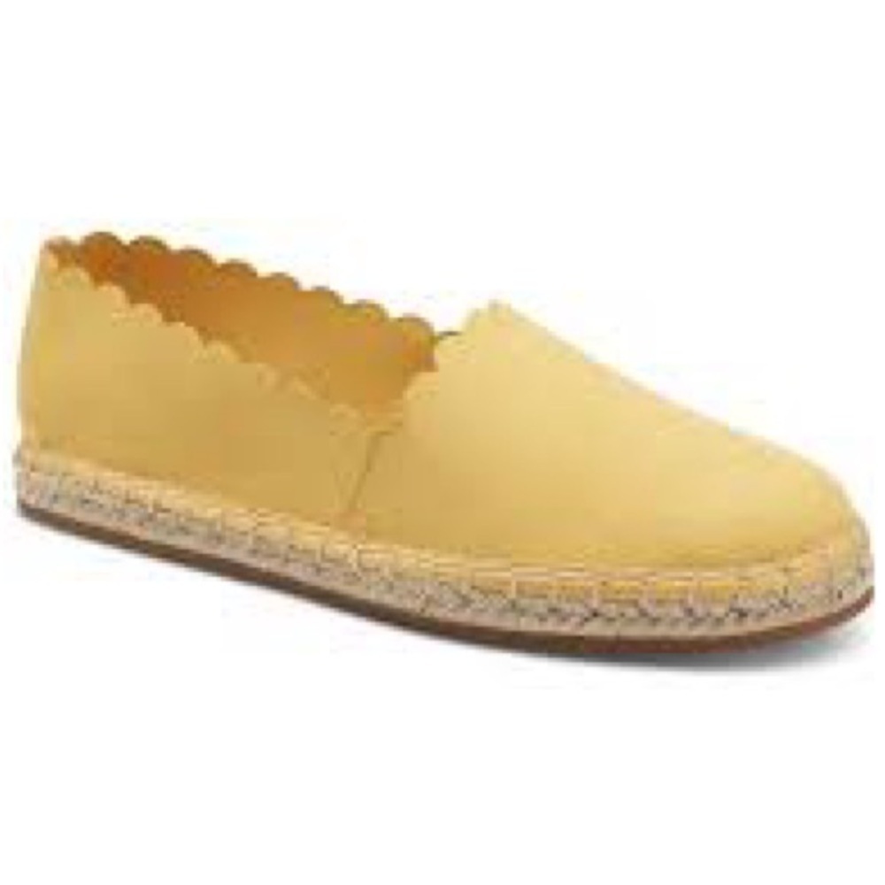 Women’s Charter Club Joliee Yellow Espadrilles Size 6 US!